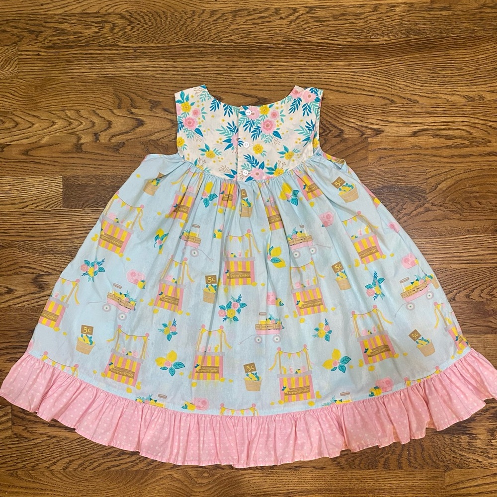 Eleanor Rose Lemonade Dress 6/7 - Picture 4 of 4